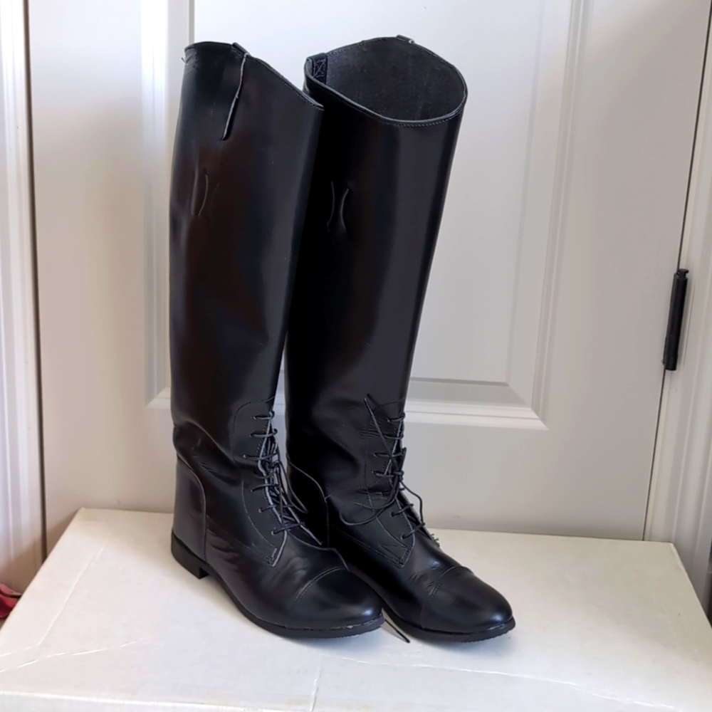 Devon Aire Hunt Field Boots sz 6.5 reg